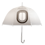 Esschert Design kiekeboe kinderparaplu met raampje wit voorkant