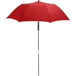 Fare Travelmate 6139 strandparasol en paraplu in &eacute;&eacute;n rood als parasol
