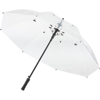 Fare Pure 2333 transparante XL paraplu wit 120 centimeter