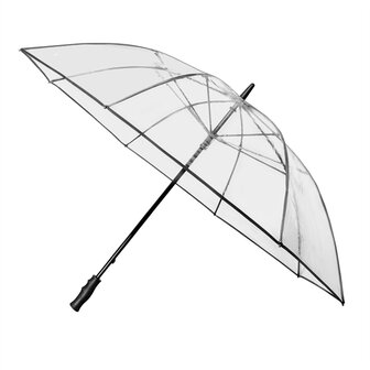 Falcone transparante XL windproof paraplu 120 centimeter GP-70 voorkant