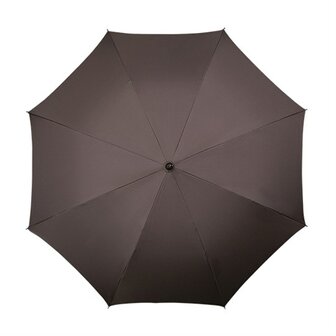 Falcone luxe windproof paraplu grijs met haak bovenkant