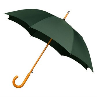 Falcone luxe windproof paraplu groen met haak