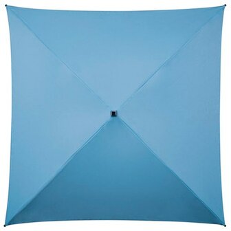 Vierkante paraplu lichtblauw