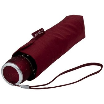 minimax opvouwbare paraplu windproof bordeaux rood