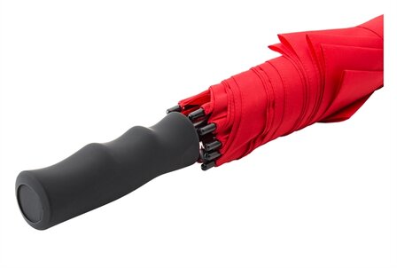 Falcone automatische windproof golfparaplu rood GP-58-8026 handvat doming