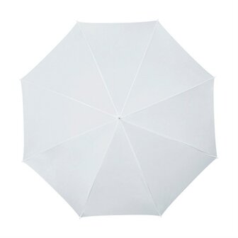 Falcone automatische golfparaplu wit GP-55-8111 bovenkant