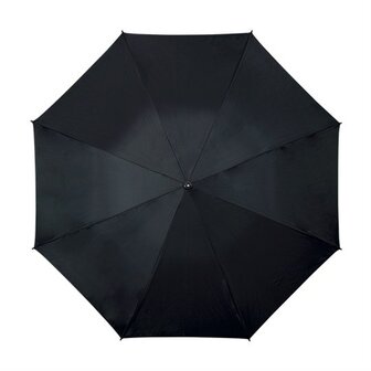 Falcone automatische golfparaplu zwart GP-55-8120 bovenkant