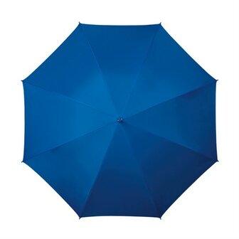 Damesparaplu automatisch blauw bovenkant