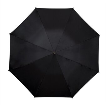 Falcone luxe windproof automatische golfparaplu 120 centimeter dark nickel GP-68-8120/DARK NICKEL bovenkant