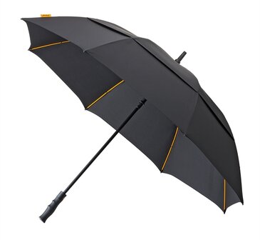 Falcone luxe golfparaplu zwart GP-76-8120
