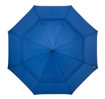 Falcone luxe golfparaplu blauw GP-76-8059 bovenkant