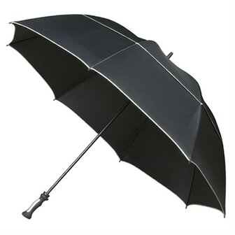 Falcone XXL windproof golfparaplu zwart GP-80-8120