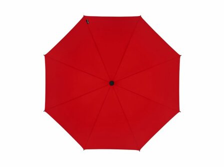 Falcone Compact automatische windproof golfparaplu 102 cm - rood bovenkant