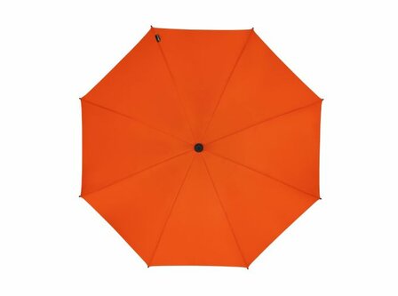 Falcone Compact automatische windproof golfparaplu 102 cm - oranje bovenkant