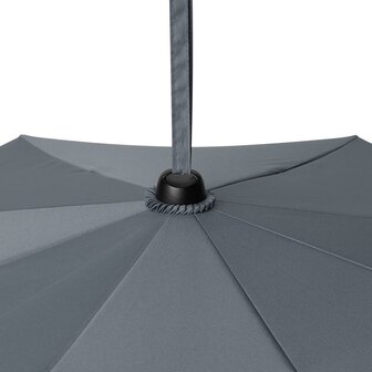 Fare Skylight 5749 grote opvouwbare paraplu grijs punt