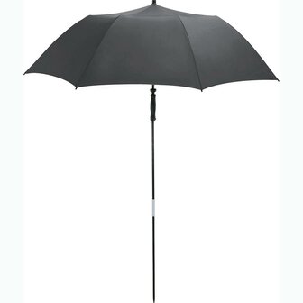 Fare Travelmate 6139 strandparasol en paraplu in &eacute;&eacute;n grijs als parasol