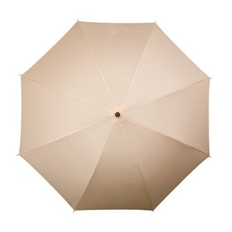 Falcone luxe windproof paraplu cr&egrave;me met haak