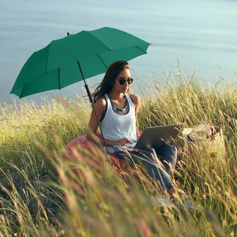 Fare Travelmate 6139 strandparasol en paraplu in &eacute;&eacute;n - groen