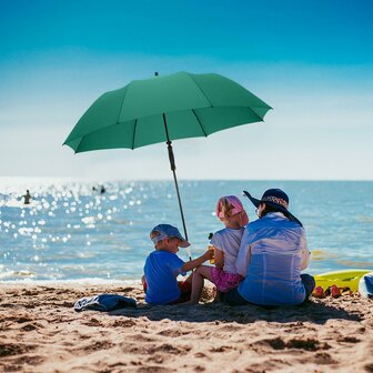 Fare Travelmate 6139 strandparasol en paraplu in &eacute;&eacute;n - groen