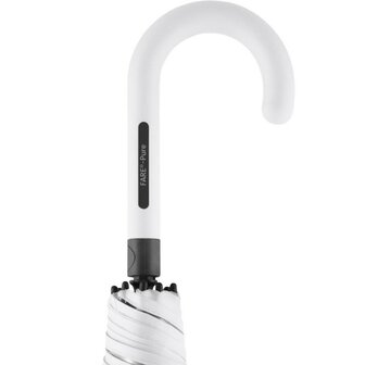 Fare Pure 7112 transparante paraplu met automatische opening wit