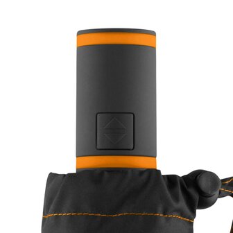 Fare Mini Style 5484 zakparaplu zwart oranje