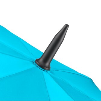 Fare Fibermatic 2339 XXL windproof golfparaplu cyaan 133 centimeter bovenkant
