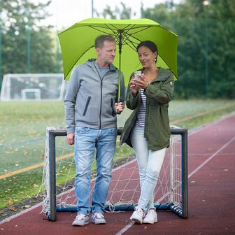 Fare Jumbo 2393 vierkante xl paraplu limegroen