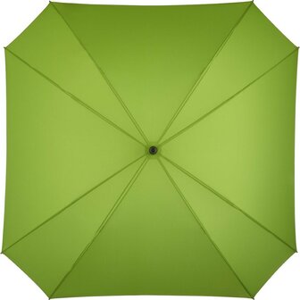 Fare Jumbo 2393 vierkante xl paraplu limegroen bovenkant doek