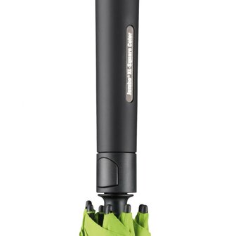 Fare Jumbo 2393 vierkante xl paraplu limegroen handvat