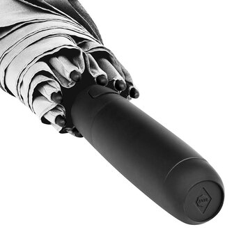 Fare Skylight 7749 windproof middelgrote paraplu met ledlamp wit