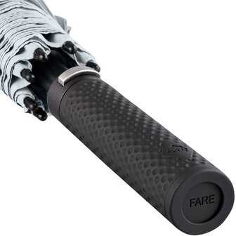 Fare Fibermatic XXL windproof golfparaplu wit 133 centimeter