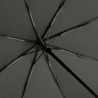 Fare Seam 5639 extra grote zakparaplu zwart grijs