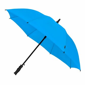 Falcone Compact automatische windproof golfparaplu 102 cm - lichtblauw