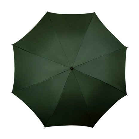 Falcone luxe windproof paraplu groen met haak bovenkant