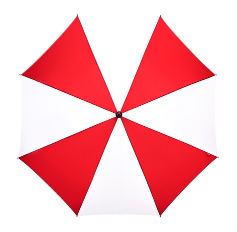 Golfparaplu windproof xl rood wit