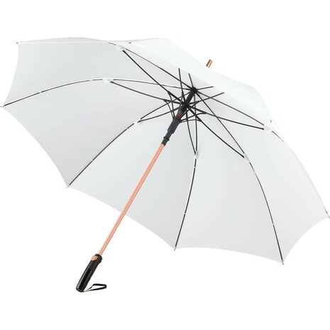 Fare Precious 7399 XL paraplu wit koper 133 centimeter