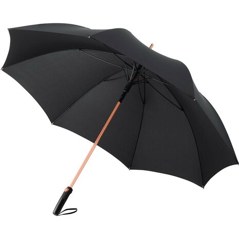 Fare Precious 7399 XL paraplu zwart koper 133 centimeter