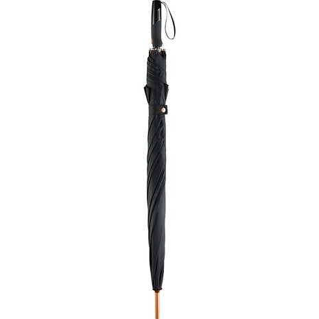 Fare Precious 7399 XL paraplu zwart koper 133 centimeter stok