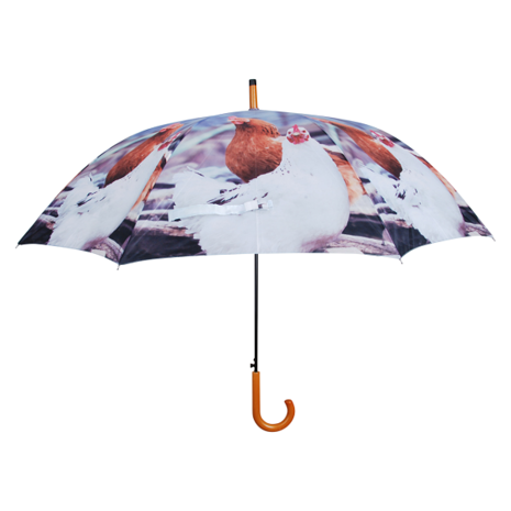 Animalfarm dierenparaplu met kippen TP137 voorkant