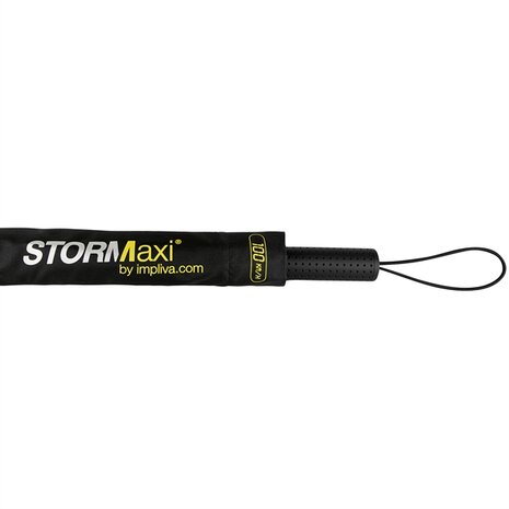 Stormparaplu zwart geel stormaxi