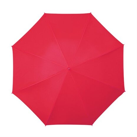 Falcone automatische golfparaplu rood GP-55-8027 bovenkant