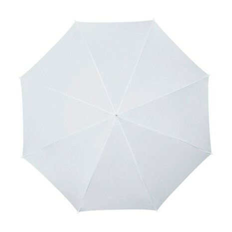 Falcone automatische golfparaplu wit GP-55-8111 bovenkant