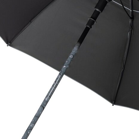 Fare 2385 XXL luxe windproof golfparaplu 130 cm grijze shaft