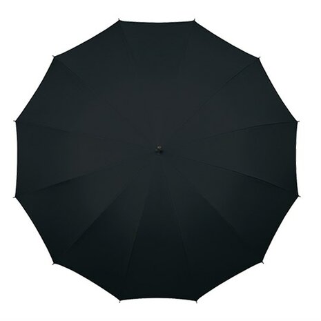Falcone automatische golfparaplu zwart 110 centimeter GA-320-8120 bovenkant