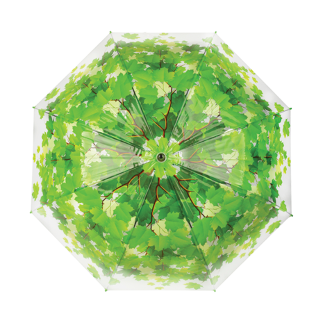 Esschert Design paraplu boomkroom lichtgroen TP158 bovenkant