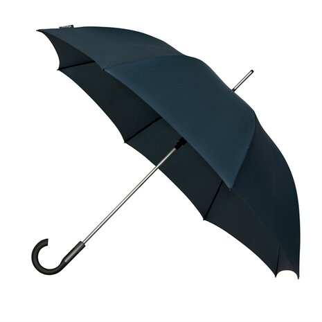 Falcone luxe golfparaplu windproof 120 centimeter donkerblauw GP-57-8048 zijkant