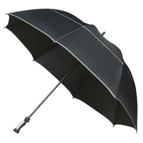 Falcone XXL windproof golfparaplu zwart GP-80-8120