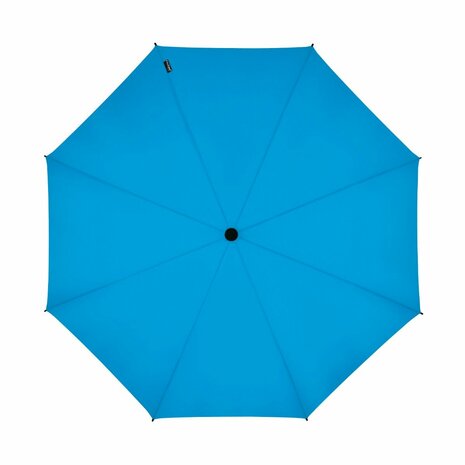 Falcone Compact automatische windproof golfparaplu 102 cm - lichtblauw bovenkant