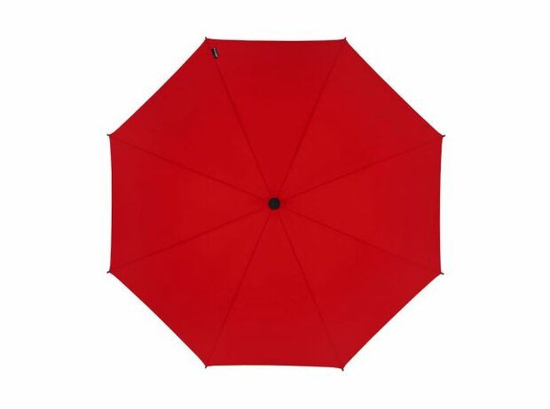 Falcone Compact automatische windproof golfparaplu 102 cm - rood bovenkant