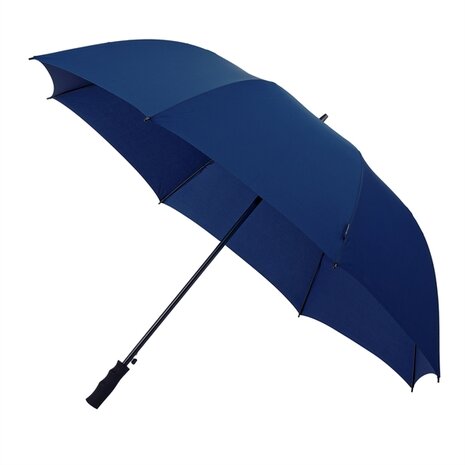 Falcone automatische windproof golfparaplu donkerblauw GP-58-8059 zijkant